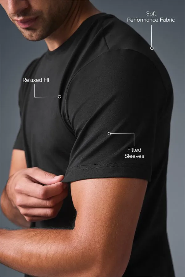 Conquer Reform Crewneck Short Sleeve - Black