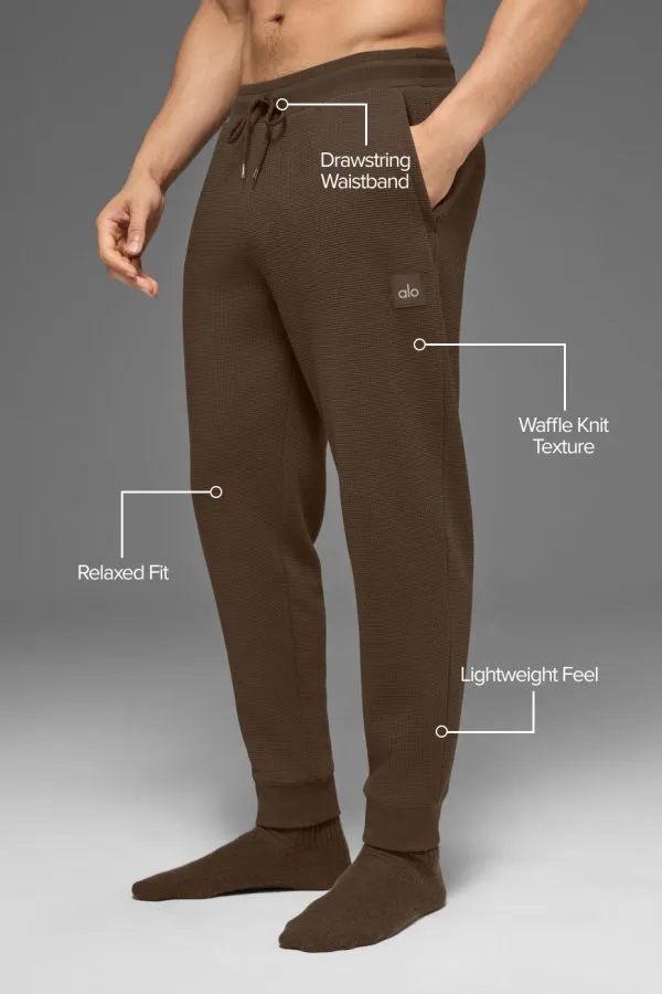 Waffle Lounge Jogger - Espresso