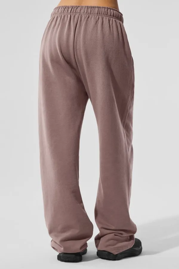 Accolade Straight Leg Sweatpant - Mushroom